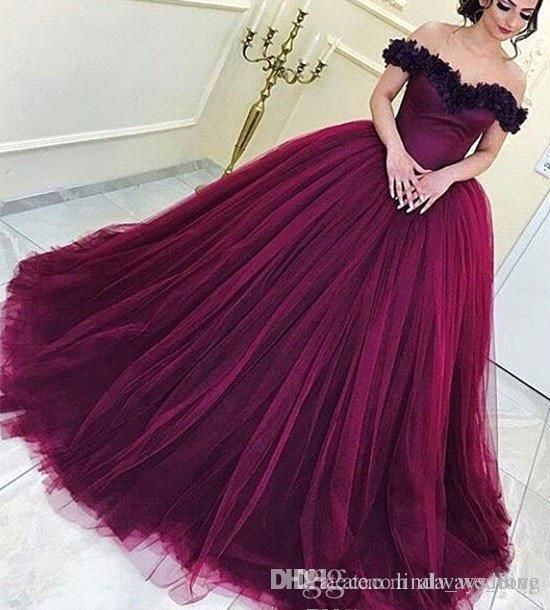 vestidos de debutantes vinho