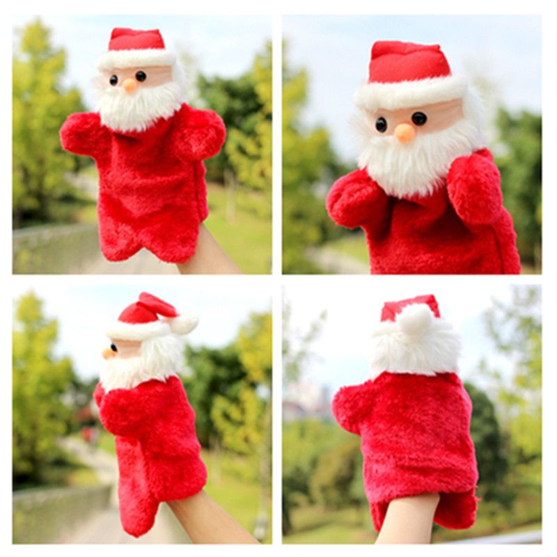 Immagini Divertenti Di Babbo Natale.Acquista Regalo Di Natale Bambole Pupazzi Giorno Babbo Natale Hand Bambini Guanto Morbido Palline Divertenti Festival Puntelli Caldo Bello Del Fumetto Di Santa Padre A 2 6 Dal Potala Partysupply Dhgate Com