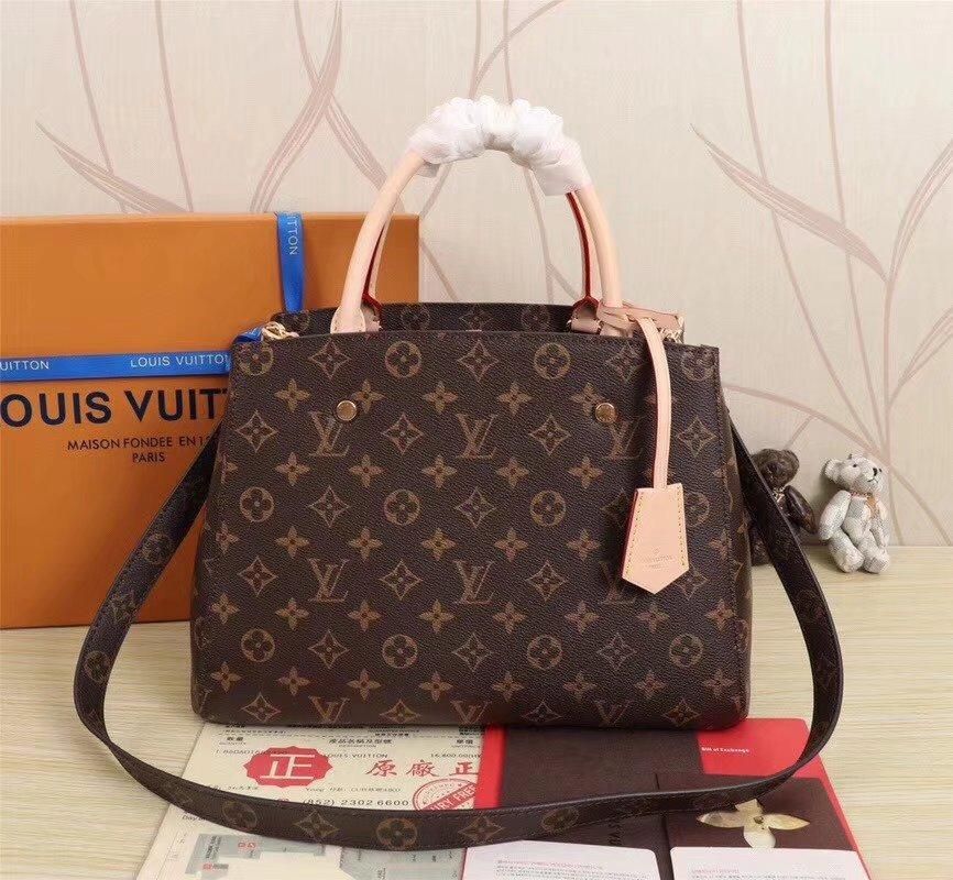 266 Louis Vuitton Montaigne Bb Shoulder Bags Women Handbags Top