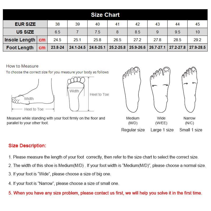 British Knights Size Chart