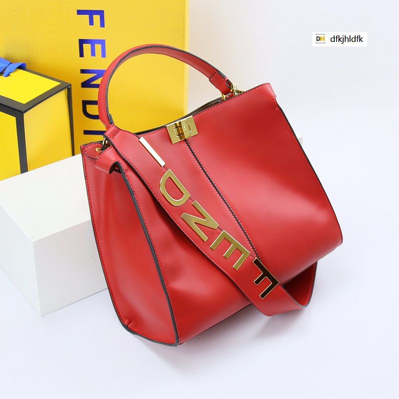 red name brand purses