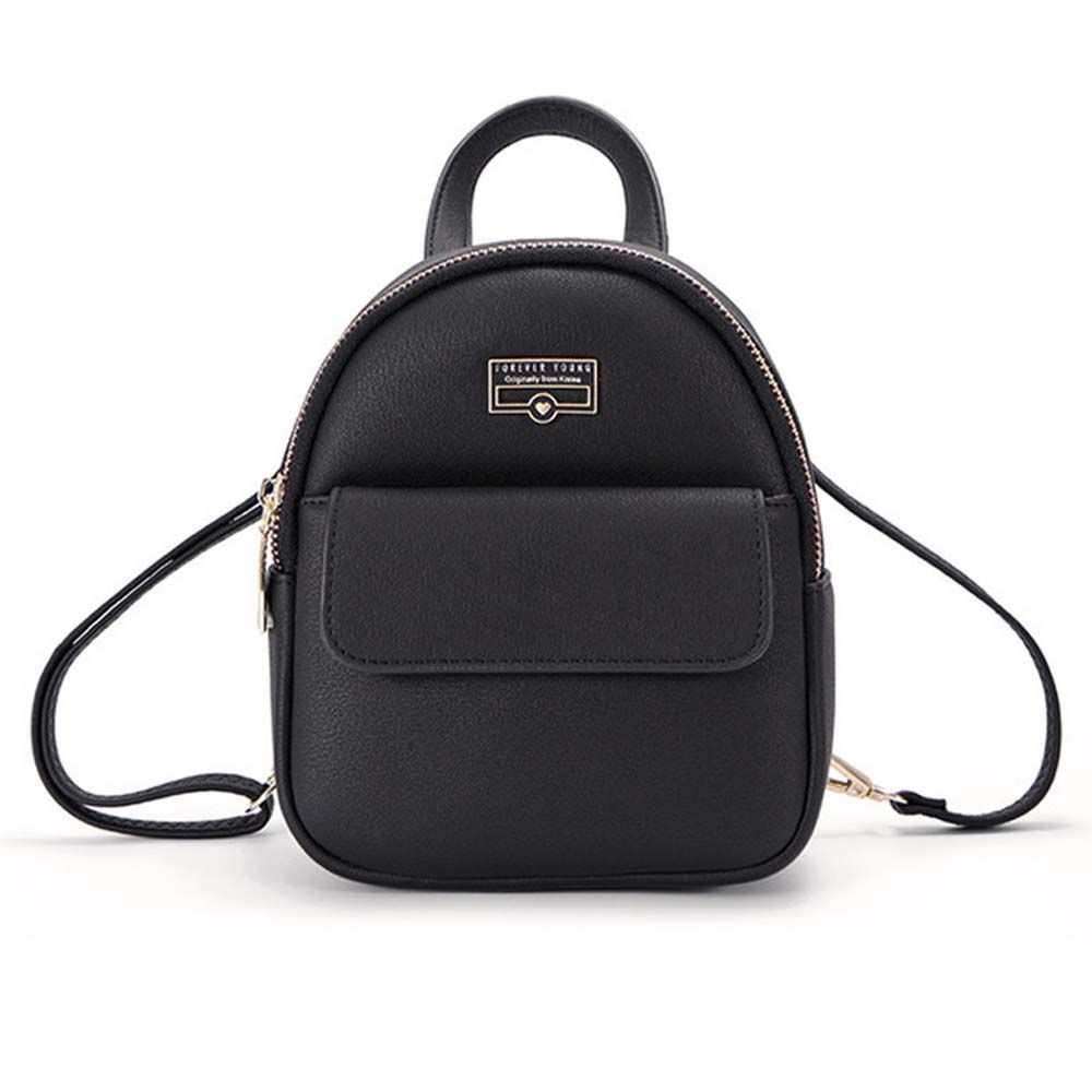 ladies small black backpack