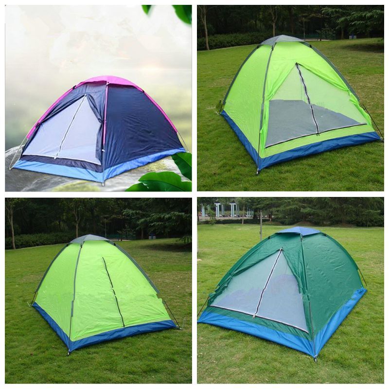 Double Person Tent Single Layer Shelters Beach Park Camping