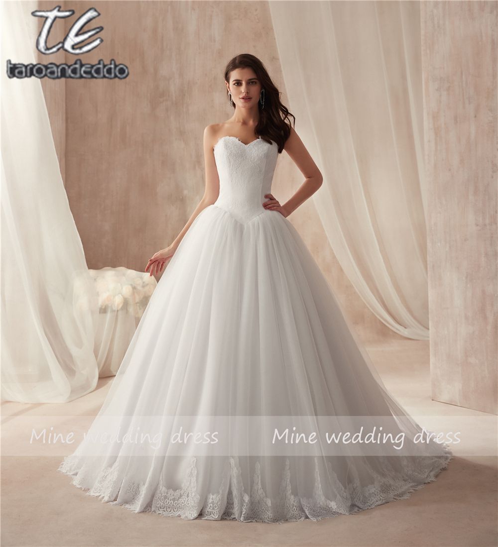 puffy wedding dresses