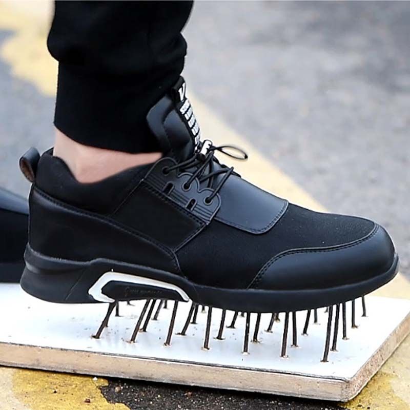 casual steel toe safety shoes
