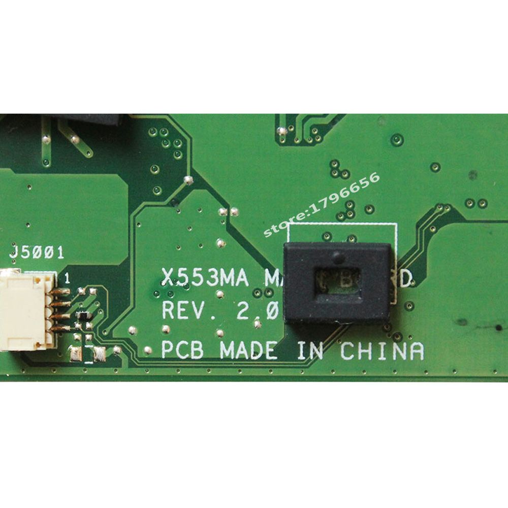 X553MA Motherboard REV2.0 N3530U CPU For ASUS X503M X553MA F553M Mainboard USA