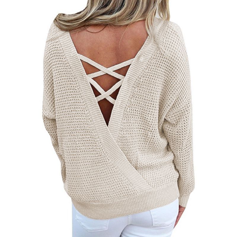 v back sweater