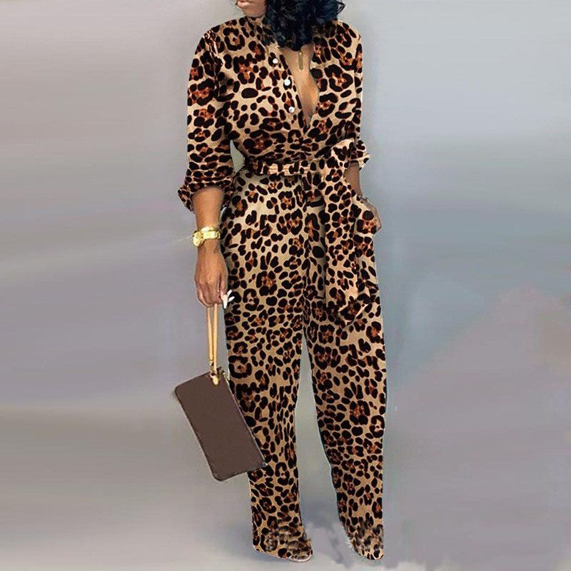 animal print jumpsuits