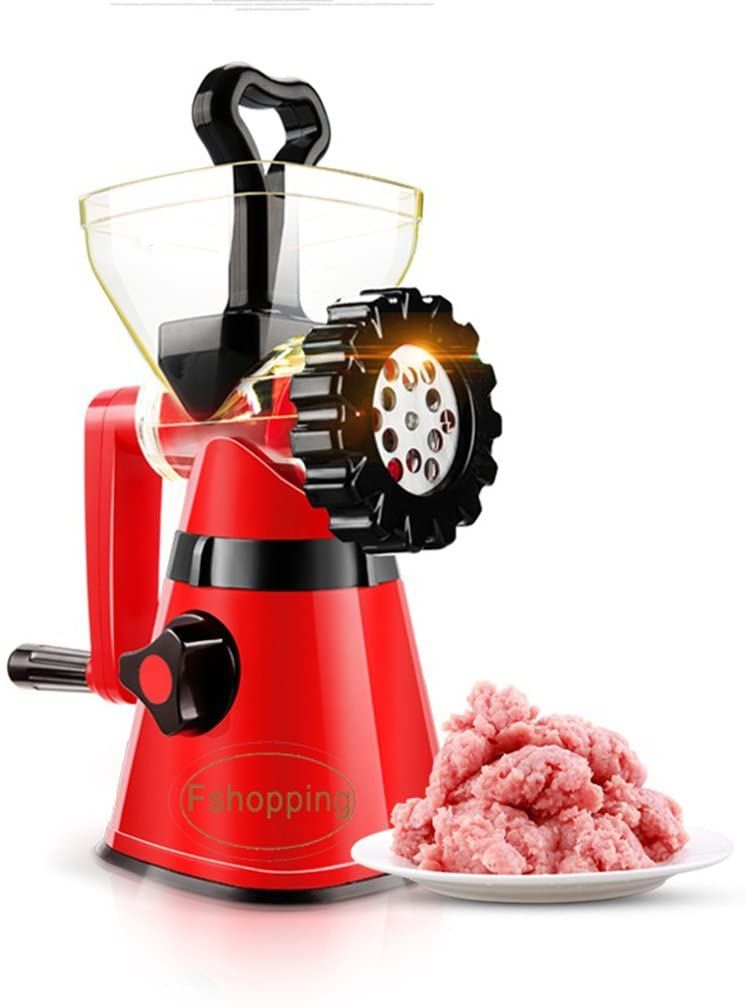 stainless steel hand crank meat grinder