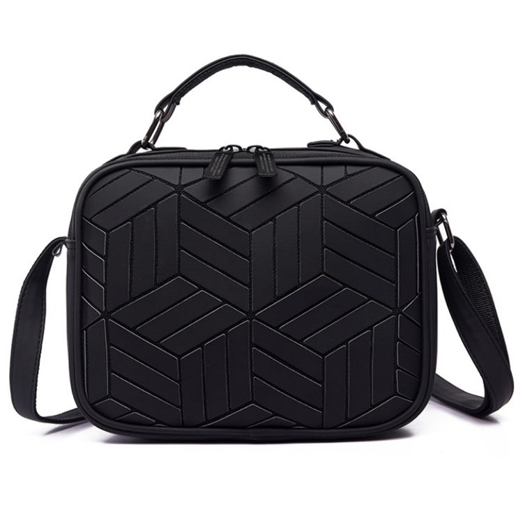 reflective messenger bag