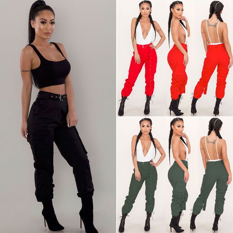 womens oversized cargo pants
