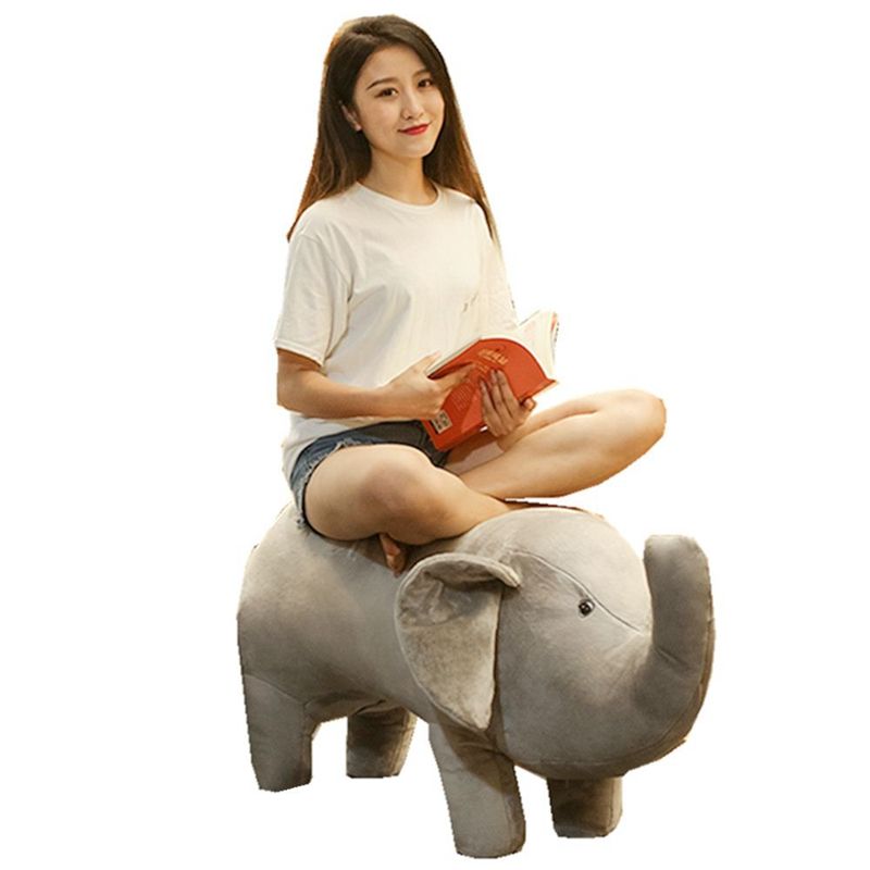 stuffed elephant chair