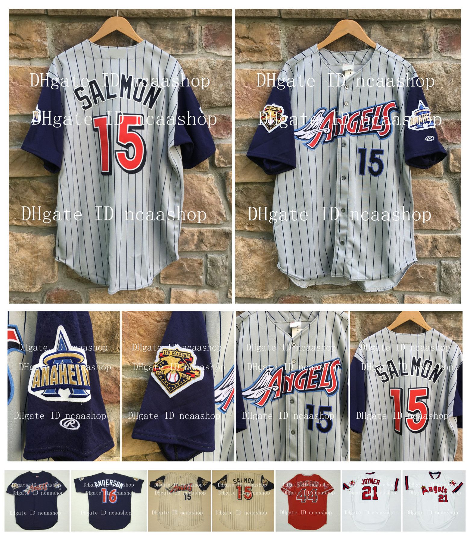 tim salmon jersey