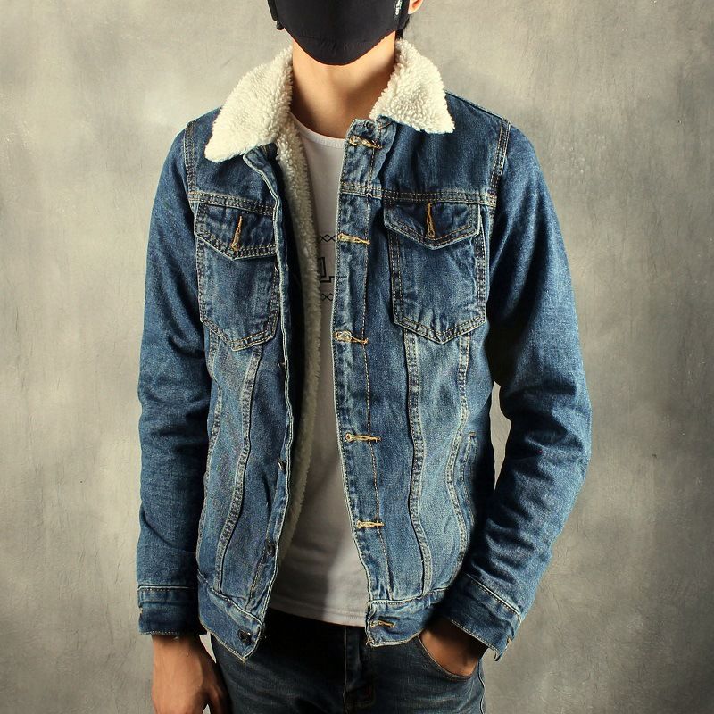 drago warm denim jacket