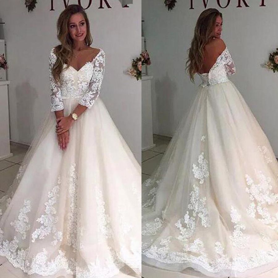 vestido de noiva maravilhoso