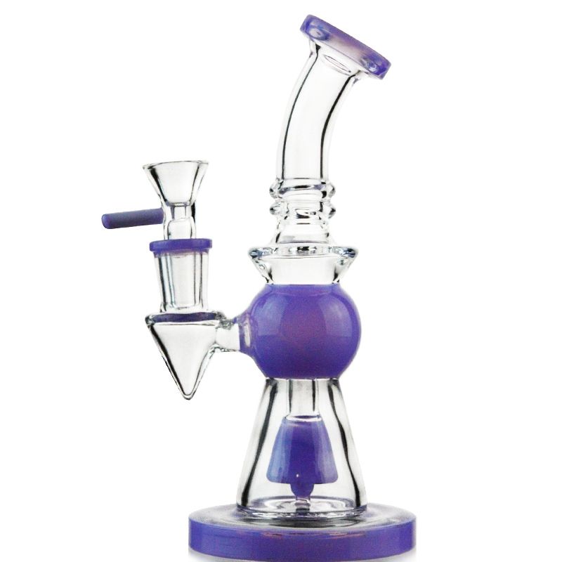 Purple Bong With Bowl