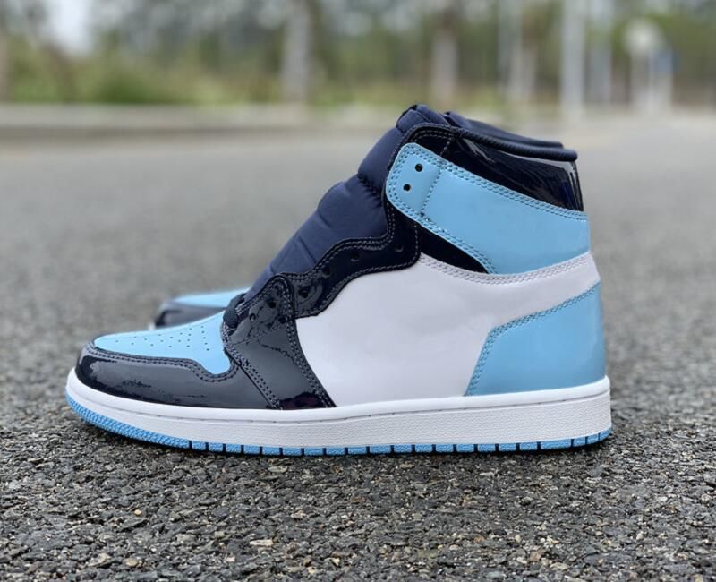 jordan 1 obsidian charol