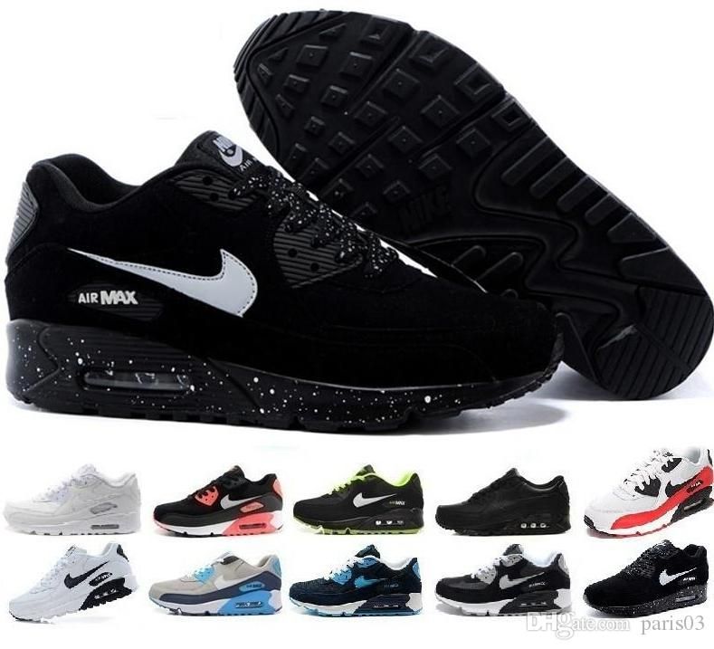 Compra 2019 Nike Air Max 90 Hombres 90 Zapatos Para Correr Diseñador Copa  Del Mundo Triple Blanco Negro Rojo Del Aire Barato | Entrega Rápida Y  Calidad | Es.Dhgate