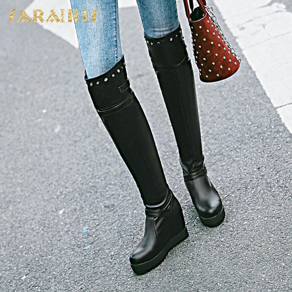 winter white knee high boots
