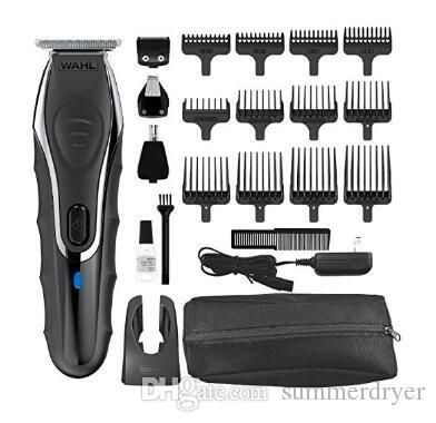 Wahl Clipper Aqua Blade Wet Dry Beard Trimmer Kit Lithium Ion All In One Grooming Kit Beard Ear Nose Body Waterproof Cordless Rechargeable Best Hair And Beard Trimmer Best Electric Hair Trimmer