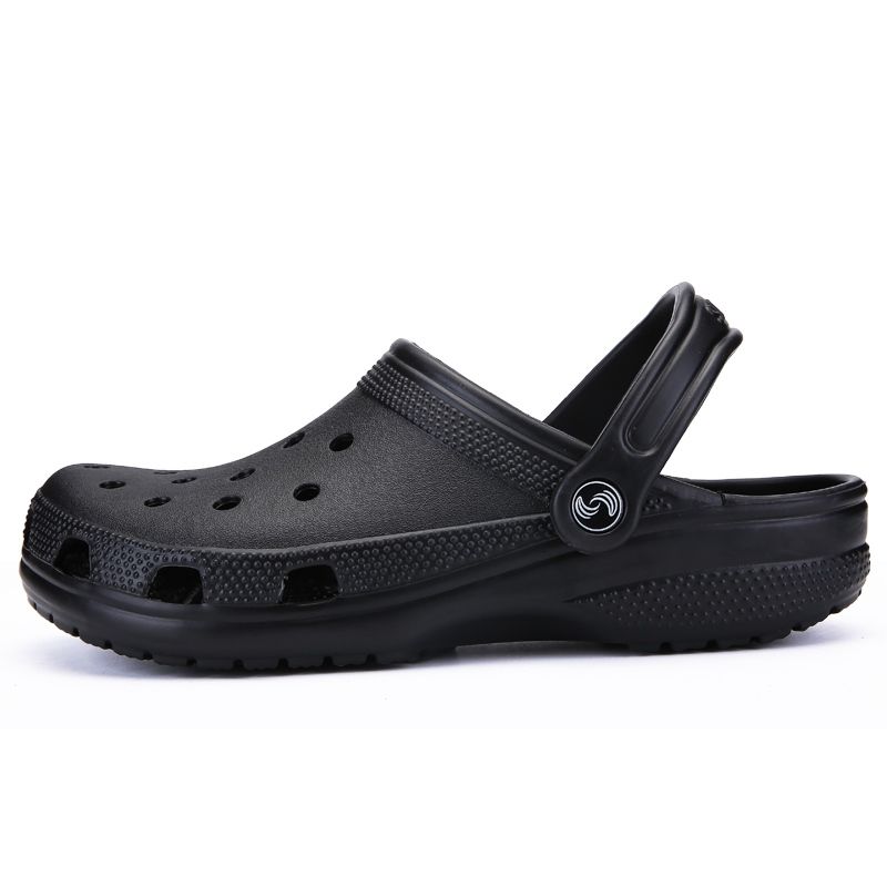crocs men black clogs