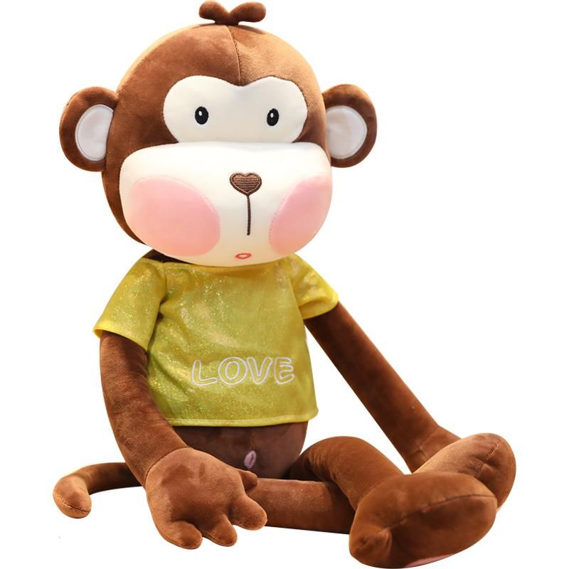 valentine's day monkey stuffed animal