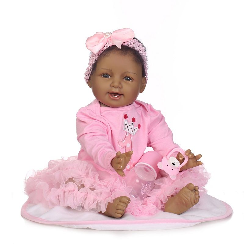 a black baby doll