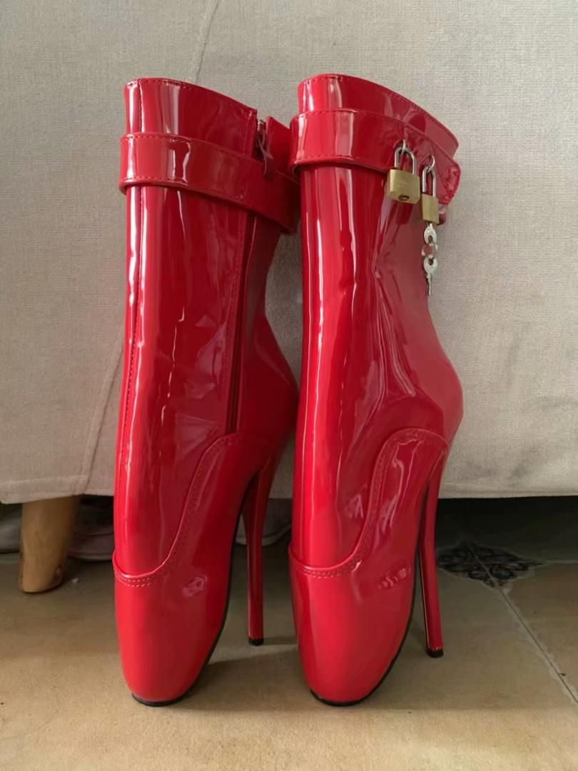 cute red high heels