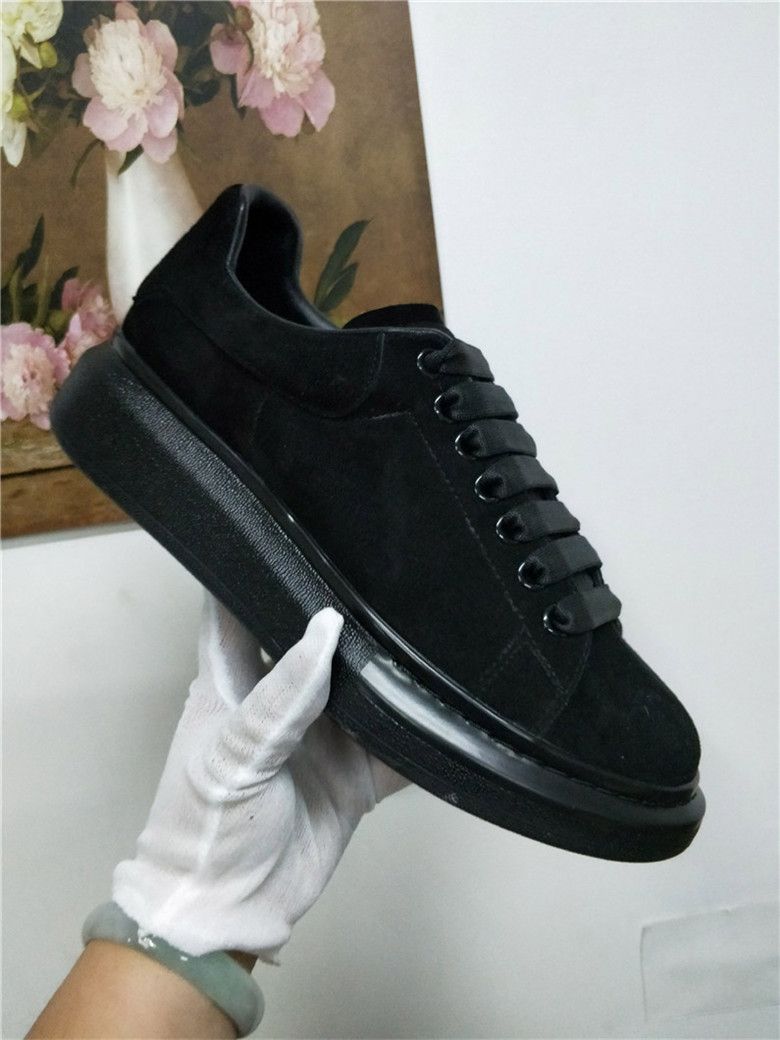black platform tennis shoes
