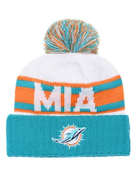 miami dolphins skull cap