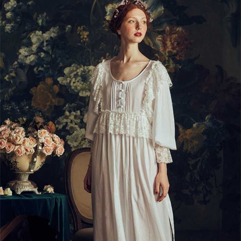 linen night gown