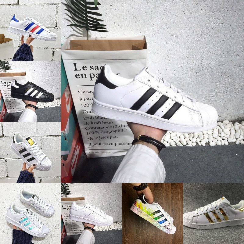 mens black superstars