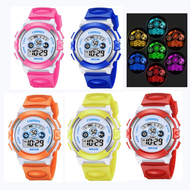 kids watch led