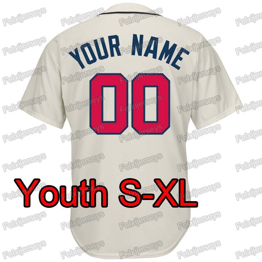 청소년 크림 S-XL