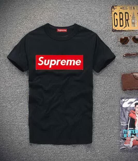 supreme big logo t shirt