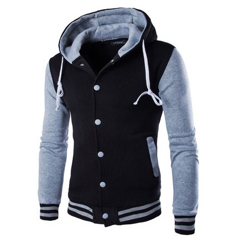 2021 New Fashion Mens Baseball Hoodies Long Sleeve Hoodie Sweatshirt