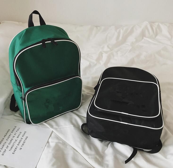mini black bookbag