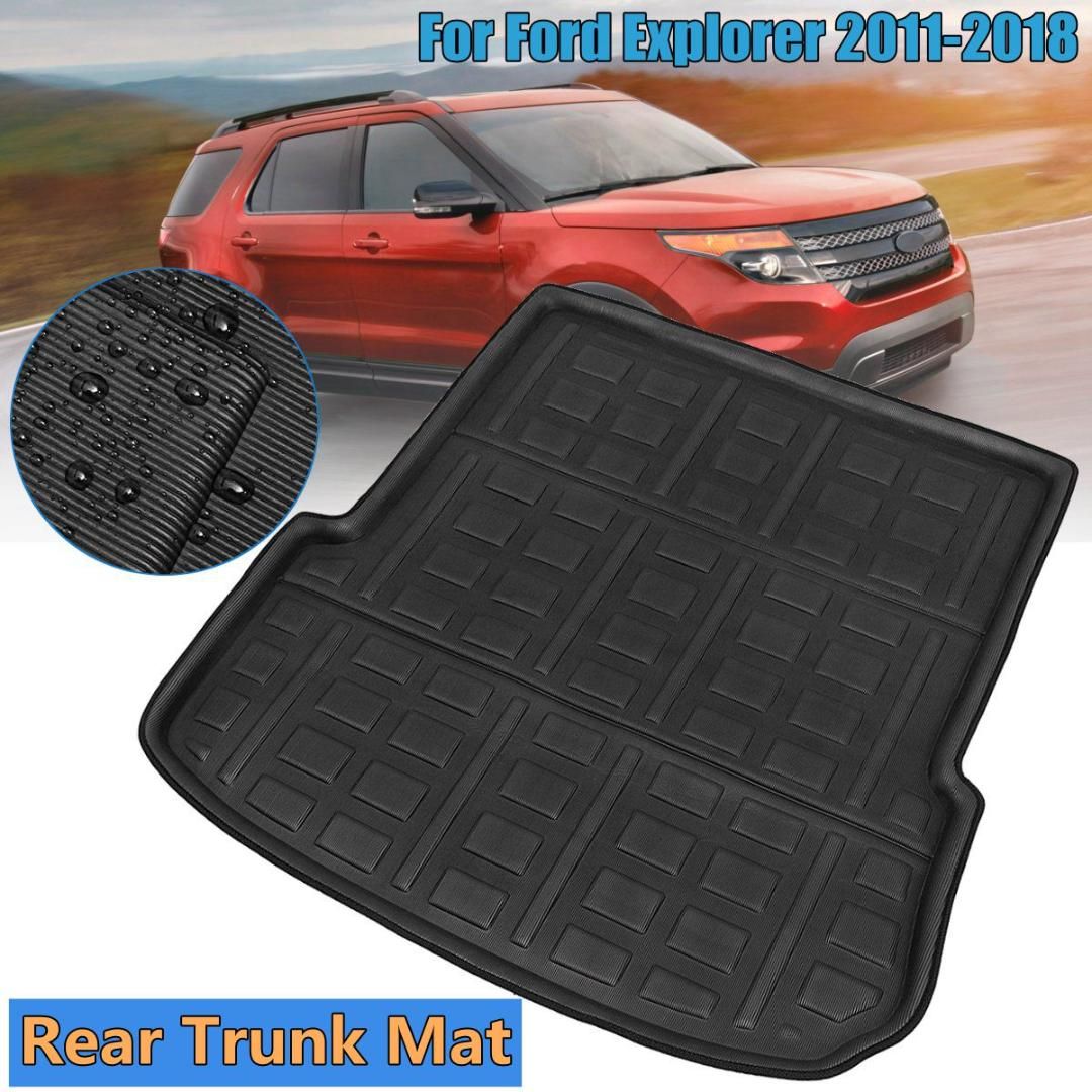 2019 Car Boot Cargo Liner Rear Trunk Floor Mat Carpet Tray