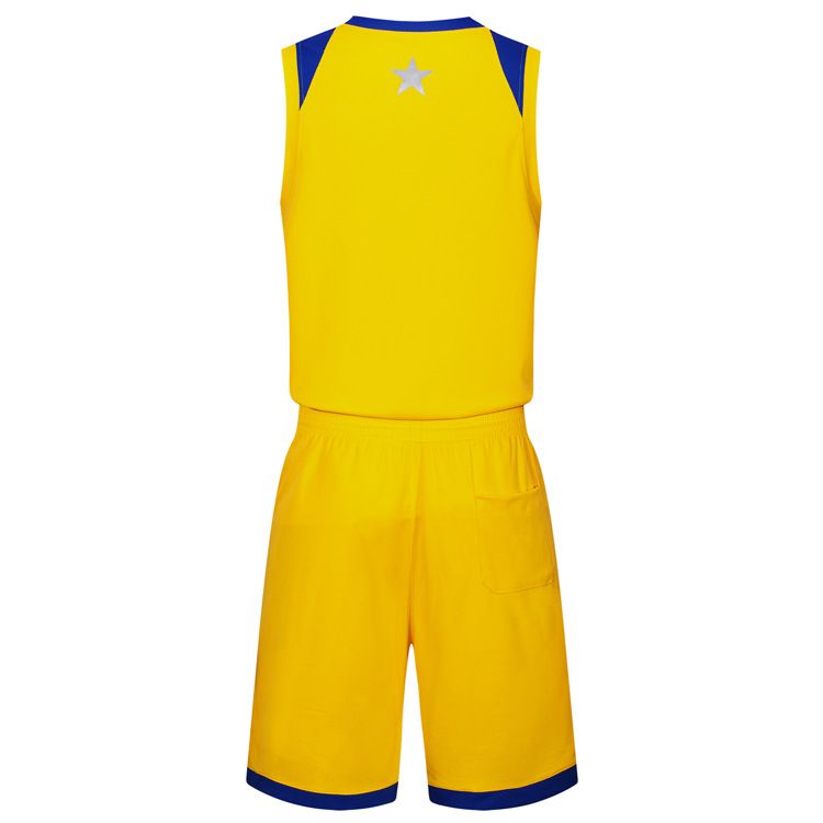 yellow jersey basketball