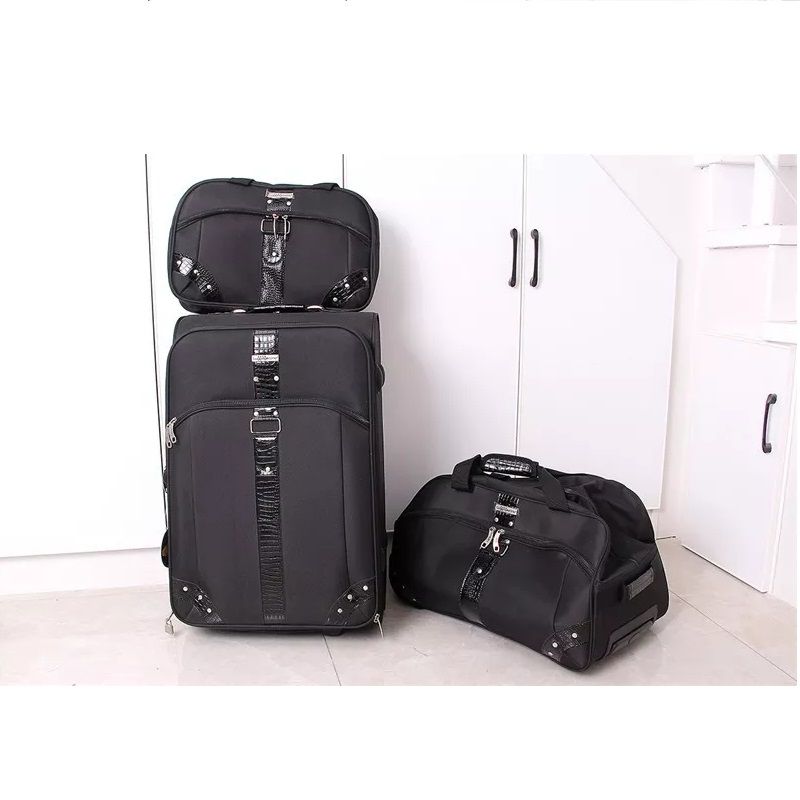 crocodile luggage set