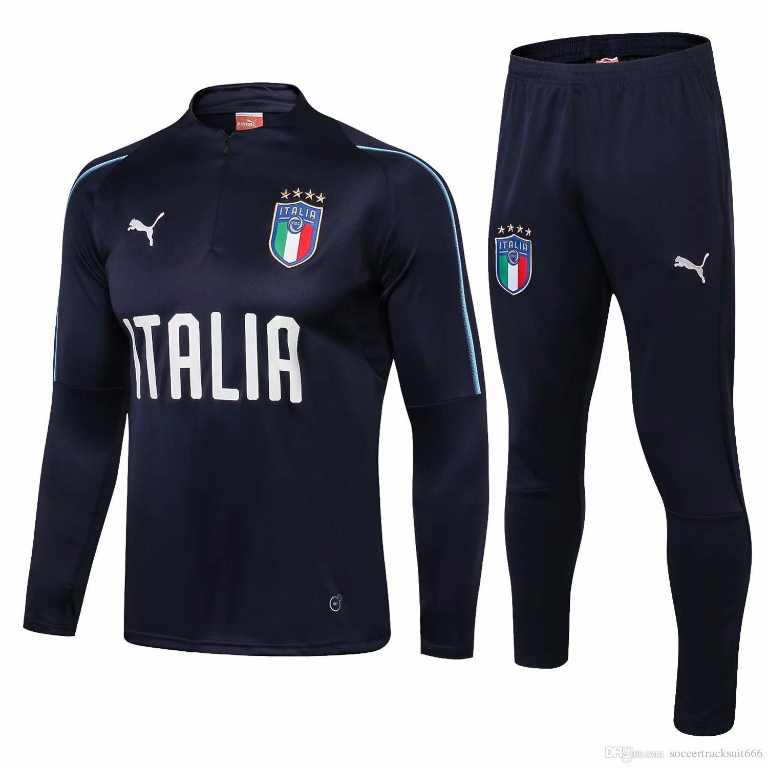Acquistare Migliore Vendita Nuova 18 19 Italia Tute Da Calcio Nazionale  Verratti Tuta Da Allenamento Da Calcio 2019 Italia Giacche Zip Completa  BONUCCI Maglie Da Calcio Set Economico | Consegna Veloce E Qualità | DHgate  Italy