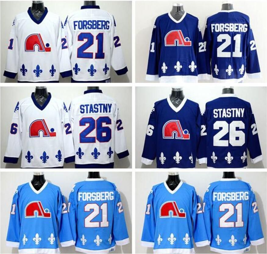 quebec nordiques white jersey