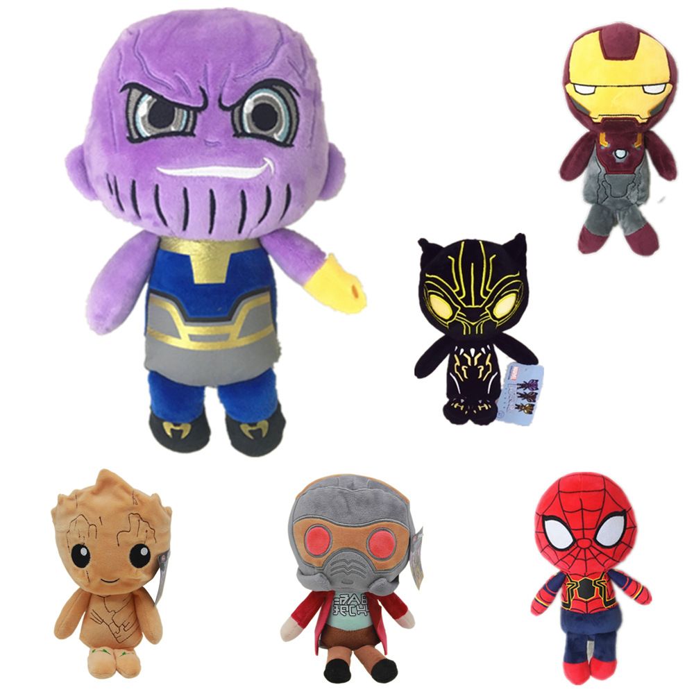 marvel superhero plush dolls