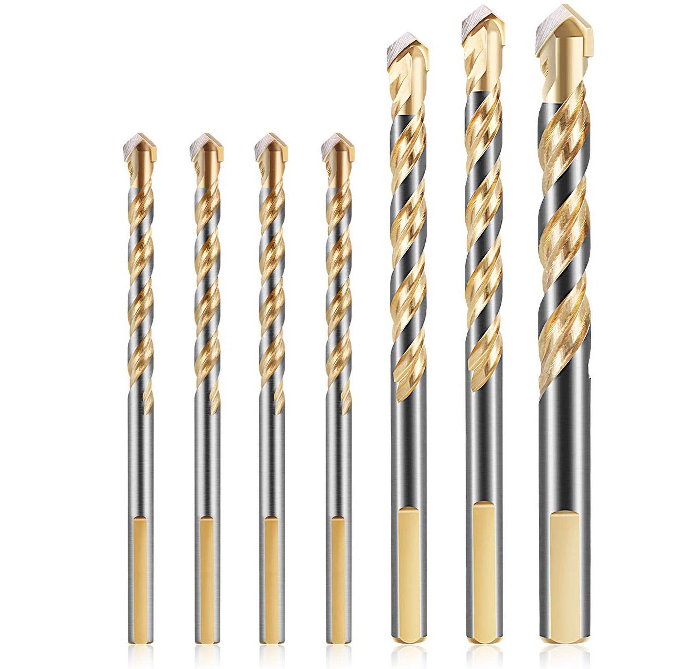 Compra Multi Material Del Juego De Brocas Para Azulejo Espejo Y La Baldosa  Cerámica En Pared De Hormigón Y Ladrillo Barato | Entrega Rápida Y Calidad  | Es.Dhgate