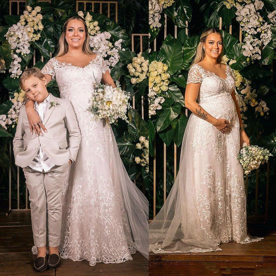 plus size maternity bridal gowns