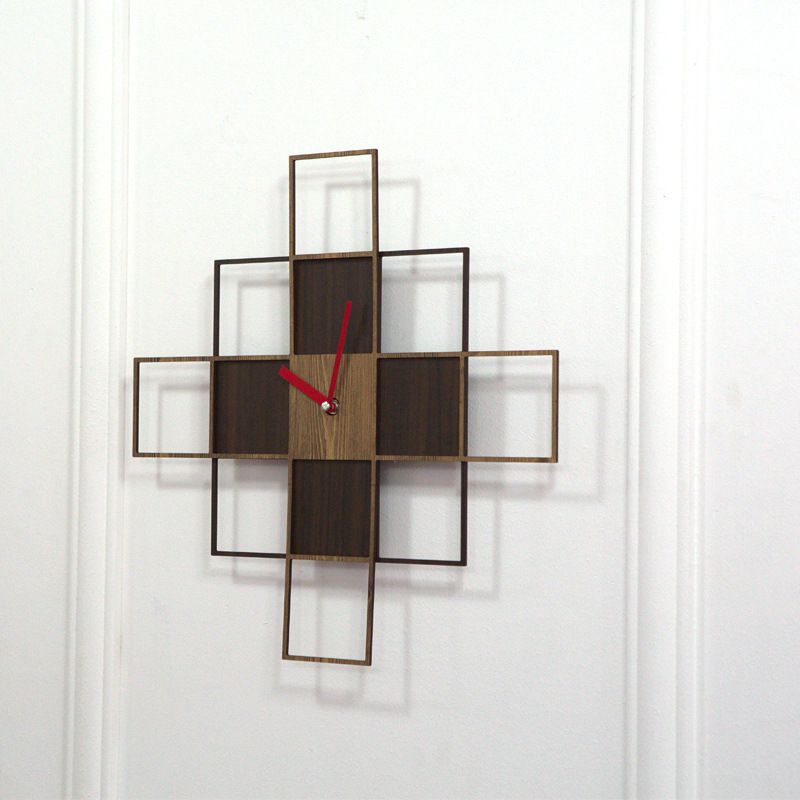 Vintage Wood Wall Clock Wooden Creative Clock Artistic Personalit Bracket Mute Clocks Ok Extra Large Decorative Wall Clocks Extra Large Kitchen Clocks From Wudee 86 91 Dhgate Com