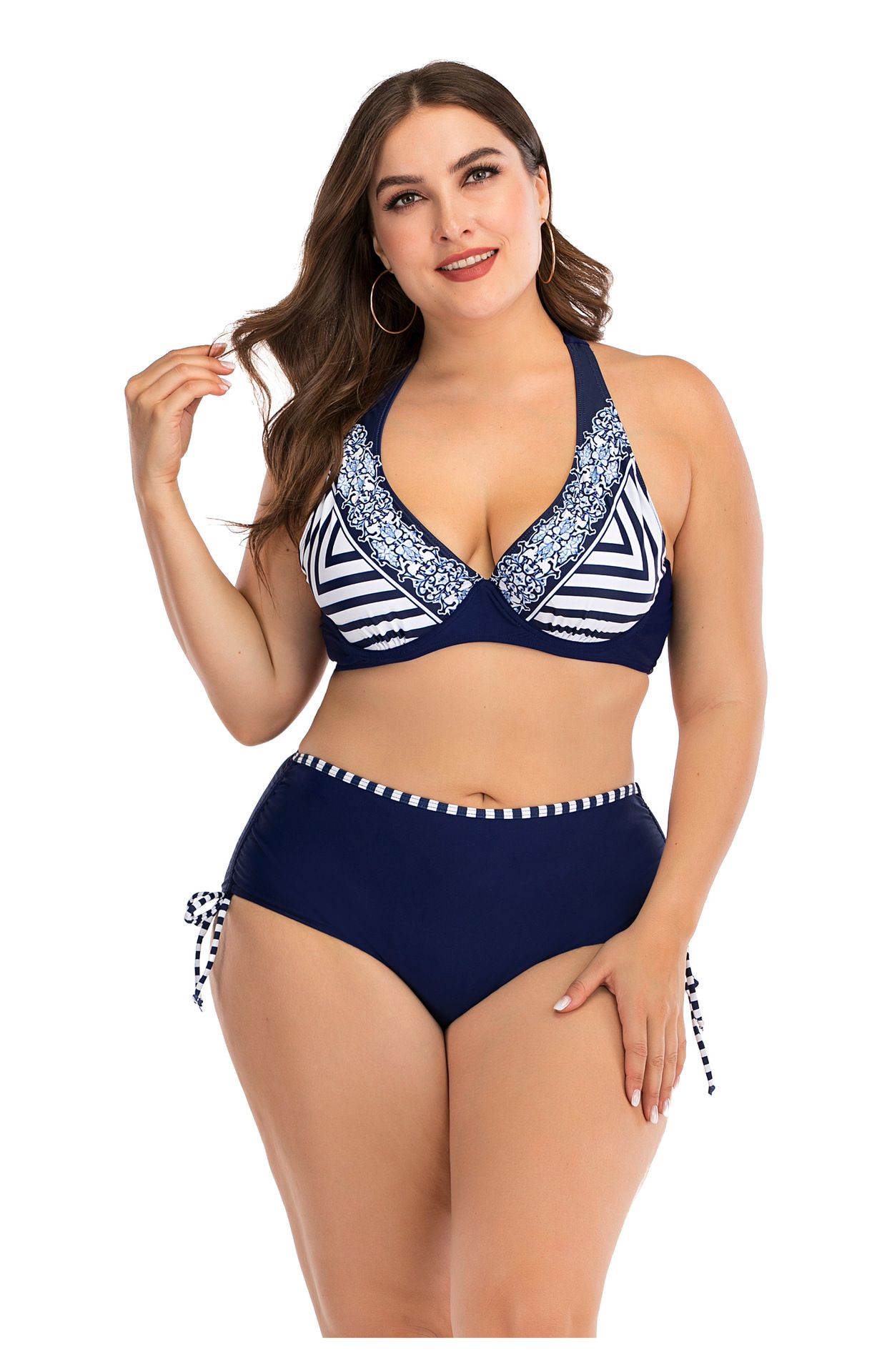 plus size women's 2 piece swimwear