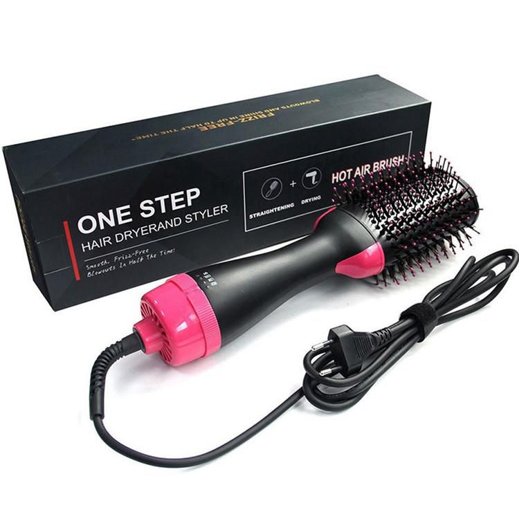 Compra Cepillo De Aire One Step 4en1 Secador De Pelo Styler Multifuncional  Que Endereza El Pelo Rizado Peine De Iones Negativos Para Los Tipos De Todo  El Pelo Barato | Entrega Rápida