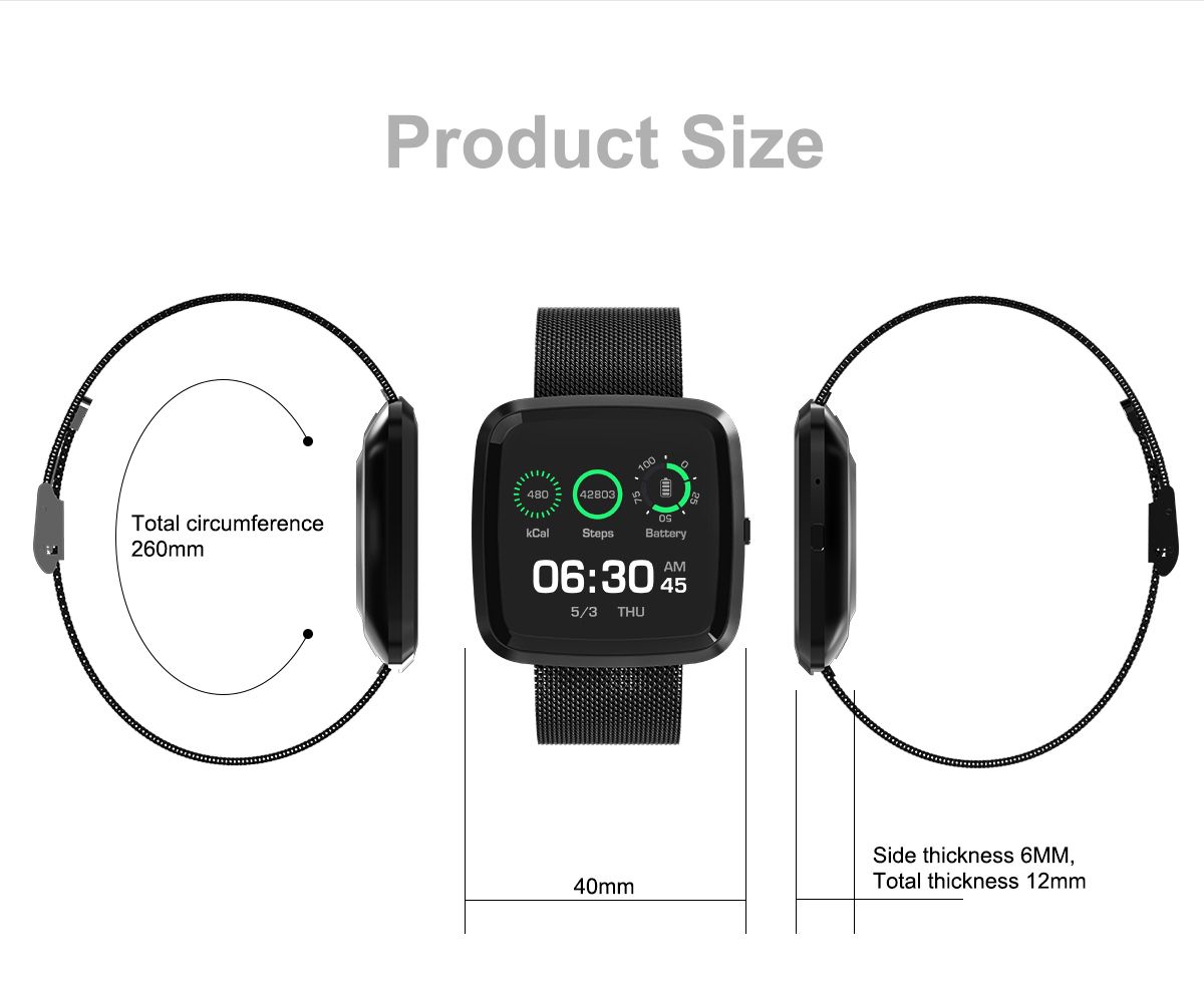 t2 0.96 inch sports smart watch