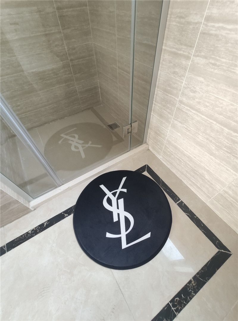 2019 Round Goddess Print Mat Bathroom Anti Skid Multifunctional